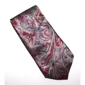 Oleg‎ Cassini Men's 100% Silk Paisley Tie Necktie